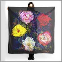 Tuch Rose Dirty acid